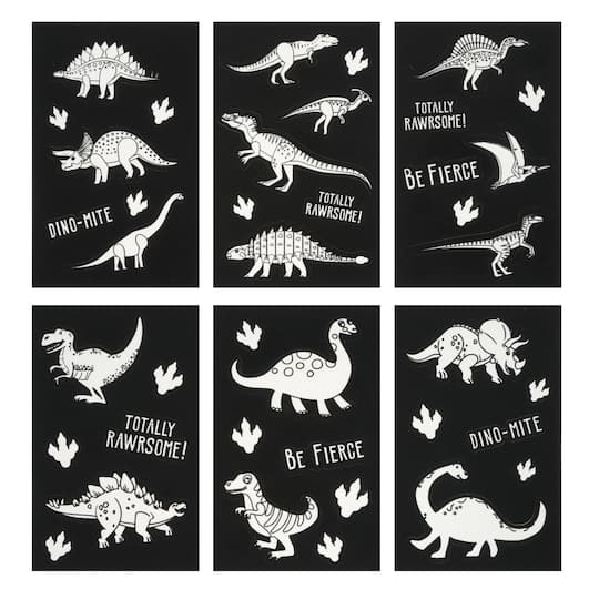 Dinosaur Velvet Stickers by Creatology&#x2122;